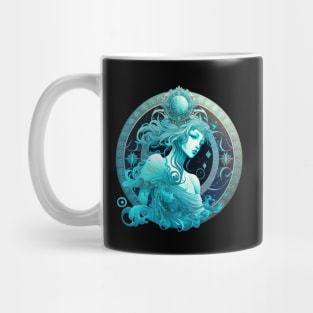 Aquarius Star Sign Beauty Mug